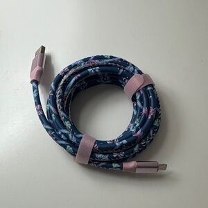 Brand new! 10ft Floral USB C Charging Cable
